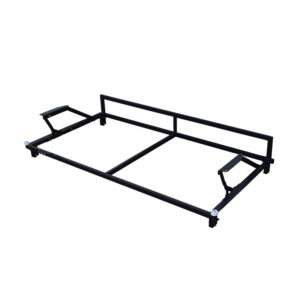 1-drawer storage sofa frame, heavy-duty steel sofa base with single storage drawer, space-saving mute sofa support frame for furniture OEM wholesale