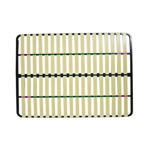 Reinforced fiberglass slat base, heavy duty anti-rust steel frame, tough silent fiberglass bed slat frame for mattress OEM wholesale