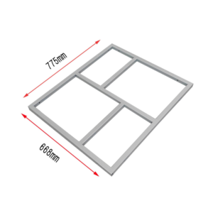 Kids bed support frame, environmental safe thick steel bed bracket, rounded anti-collision metal bed support for children bed OEM wholesale